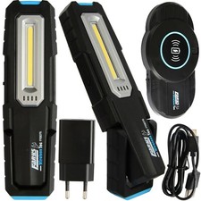 Taschenlampe mit Induktionsladestation Werkstattlampe COB LED FR8076 Farys