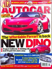 AUTOCAR MAGAZINE 12-APR-05 - BMW 630i E63, MG SV-R, Lexus GS430, Nissan Murano