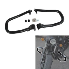 Highway Engine Guard Crash Bar Fit For Indian Scout Bobber 2018-2024 Black