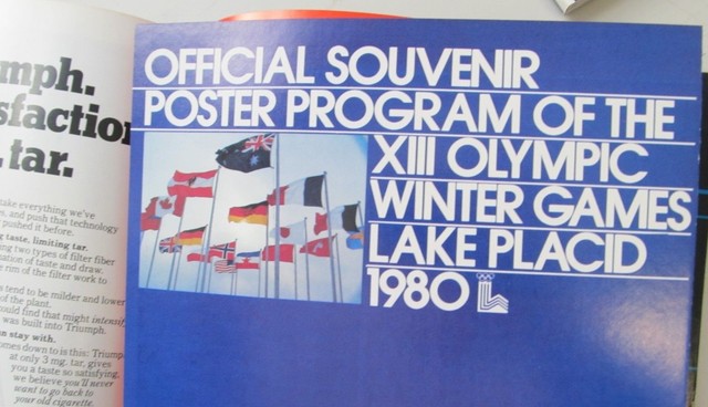 1980 US WINTER OLYMPICS PROGRAM USA HOCKEY GOLD MEDAL WINNERS MIRACLE