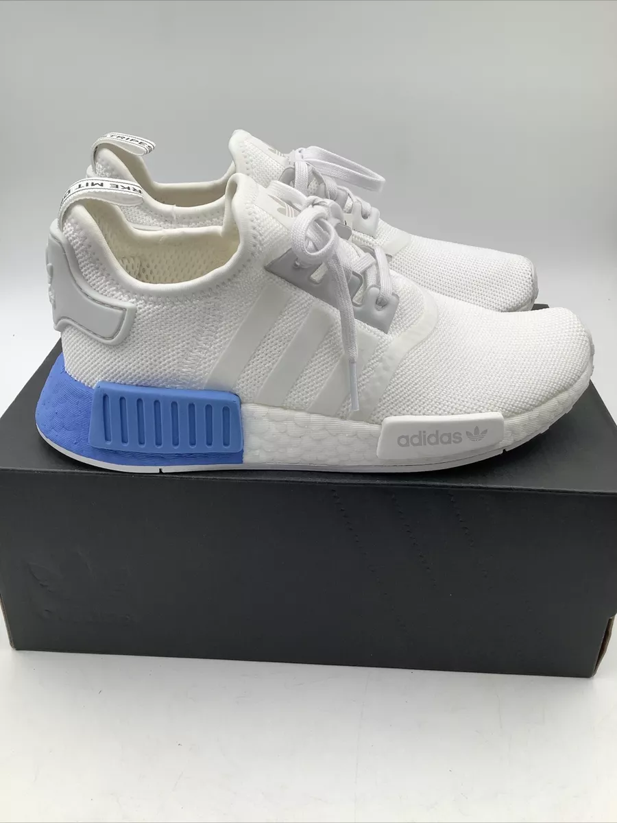 Gray and hotsell blue nmds