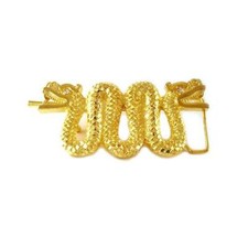 Legend Gold Dragon Rhinestones Fashion Hip Hop Metal Belt Buckle