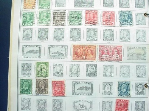 Excellent Canada Large Stamp Collection Vintage Album (77 pics!!) - Picture 18 of 24