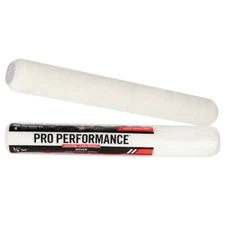 18" Woven Shed-Resistant Roller–3/8" Nap with End Caps for Epoxy Coating 12 Pack