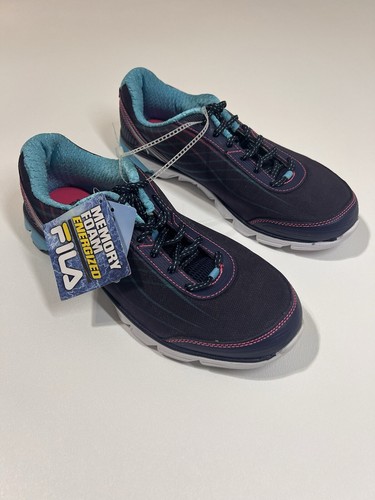 Fila Schuh Damen 9 blau Sneaker Walking sportlich