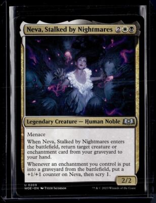 Neva, Stalked by Nightmares - 209 - WOE - NM - MTG Magic the Gathering | eBay Neva, Stalked by Nightmares - 209 - WOE - NM - MTG Magic the Gathering | eBay