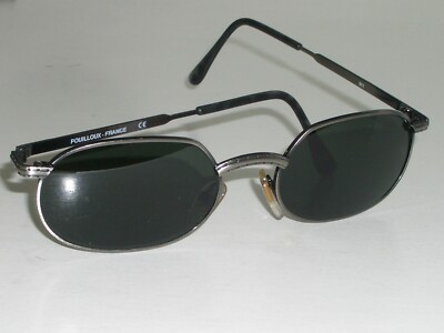 VUARNET Px FRANCE 011 DEEP BLUE TONE CRYSTAL LENS SLEEK GUNMETAL SUNGLASSES NEW