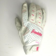 Franklin Sports Damskie XS Batting Goves Biały Różowy