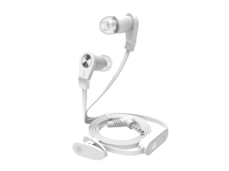Earphones Wired Stereo Headphones 3.5mm Jack Mic Volume Music Control