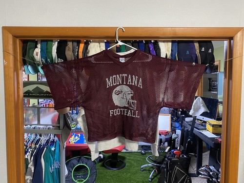 Vintage Reebok Team Issued University Of Montana Practice Jersey / Size L/XL