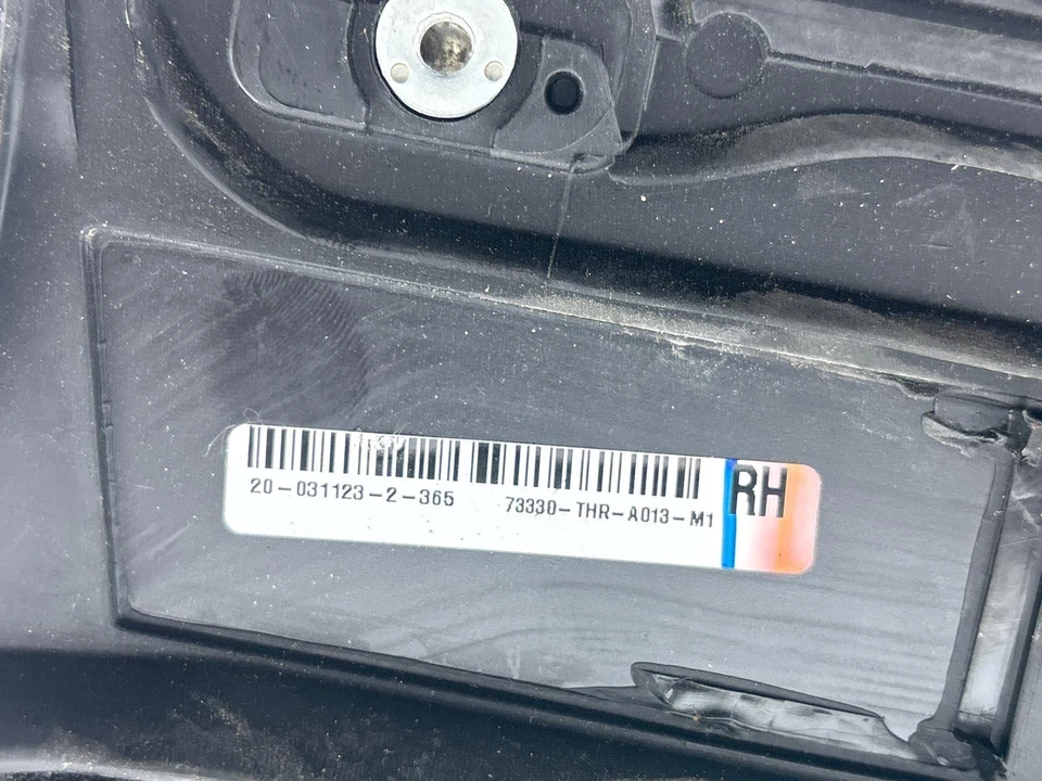 Honda Odyssey 18-21 delantero derecho pasajero cuarto ventana vidrio OEM Foto 4 de 4