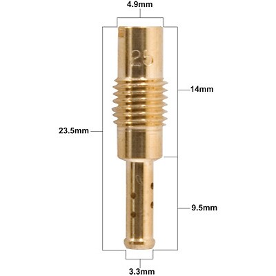 Size 35 Pilot Jet N424-26/35 for Keihin PE Series & OEM Honda Slow