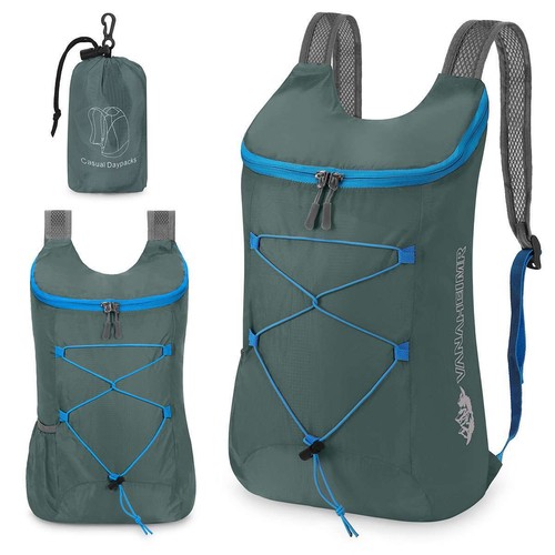 Lightweight Packable Backpack Hiking Camping Daypack Portable Travel Backpack - Picture 10 of 16