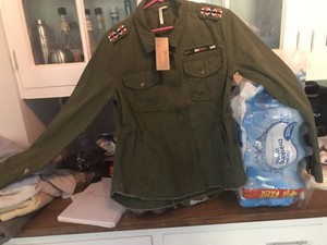 army green light jacket