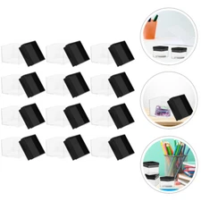 12pcs Small Stone Display Box Specimen Display Box Mineral Display Box