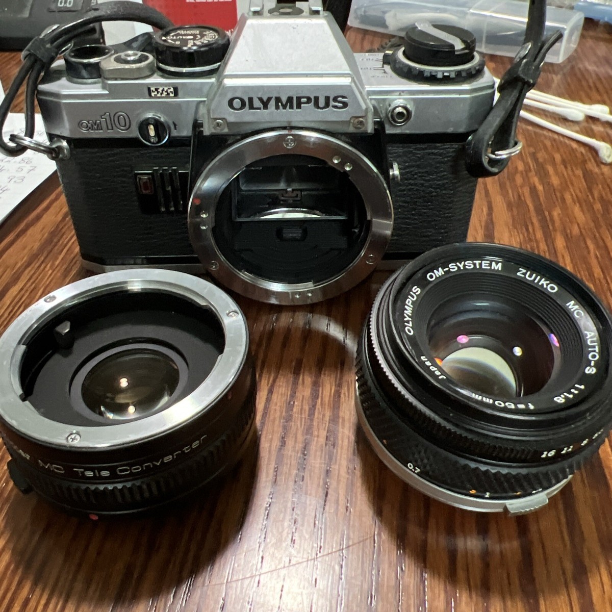 OLYMPUS OM-10 Vivitar Tele Conv & OM-SYSTEM ZUIKO AUTO-S OLYMPUS OM-10 Vivitar Tele Conv & OM-SYSTEM ZUIKO AUTO-S