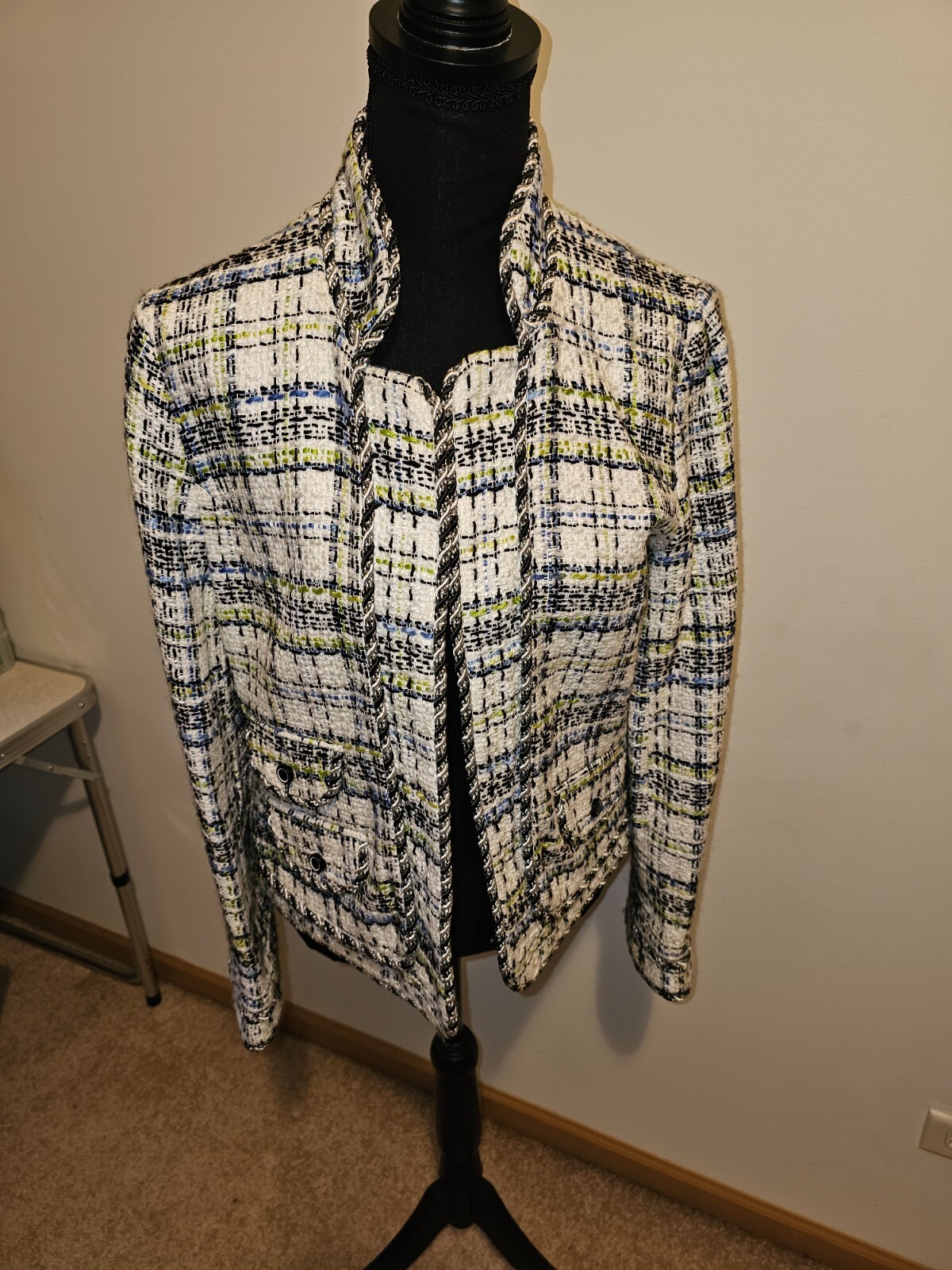 Grace Elements multi colored jacket size 6 stand … - image 1