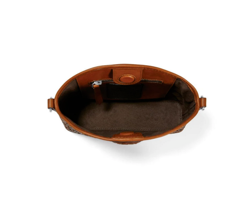Brighton Ferrara Campiello Mini Cross Body Bag Style Russet H16168 (New In Box) - Picture 4 of 7
