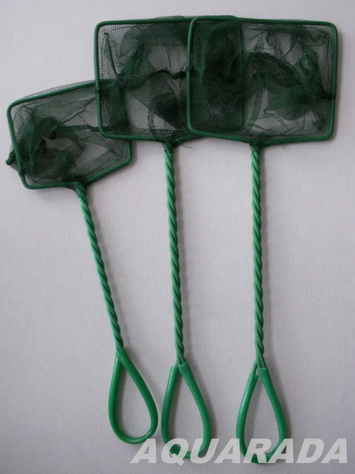 AQUANOVA Aquariumkescher 10x8cm Fangnetz Aquariumzubehör