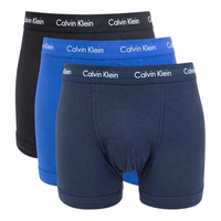 Calvin Klein boxers 3 Pack Men’s Boxer Shorts Trunks  3 Pack= Blue/Navy/Black.