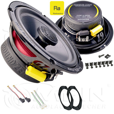 GROUND ZERO LAUTSPRECHER für FORD ECOSPORT I 2003-2012 Tür Heck Koax 140W #BIW4