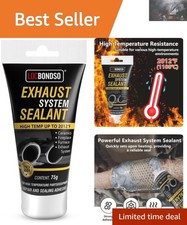 Muffler Repair Kit - Heat Resistant Sealant For Exhaust Systems 2.6 Oz Muffler Repair Kit - Heat Resistant Sealant For Exhaust Systems 2.6 Oz