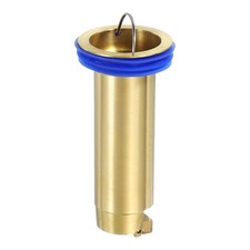 3.5" Brass Odor Proof Floor Drain for Pipes Tubes, Gold
