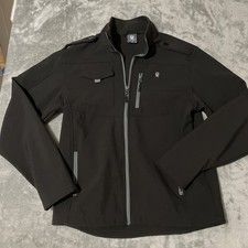 Little Donkey Andy Mens Medium Black Jacket W/ Shoulder Straps