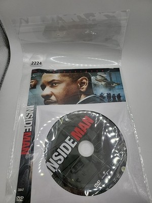 Inside Man DVD Widescreen DVD DISC And Artwork ONLY NO Usps TRACKING