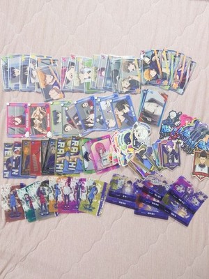 Blue Lock Card Sticker Bulk Set Collectible Anime Character Goods Japan