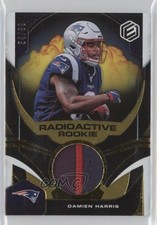 2019 Panini Elements Radioactive Rookie Materials Gold 54/99 Damien Harris 0h6p