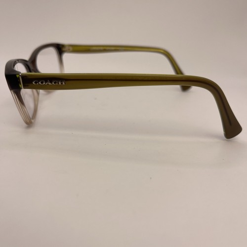 Coach Eyeglasses HC 6089 5400 Olive Brown 51-16-135 *Frames Only* - Picture 7 of 15