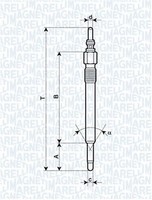 Magneti Marelli 062900057304 GlüHkerze FüR Chrysler,Jeep