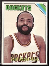 1975-76 Topps Zaid Abdul-Aziz RC #49 Houston Rockets