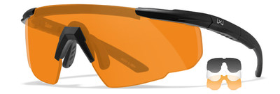 Wiley X Saber 308 Ballistic Advanced Safety Shooting Glasses Changeable Lenses
