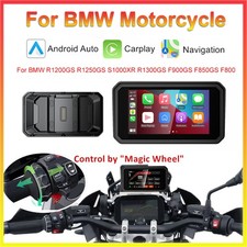 6" Waterproof GPS Navigation Screen for BMWBMW Motorcycle CarPlay Light Sensor