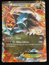 White Kyurem EX Holo Ultra Rare Plasma Storm 96/135 MP