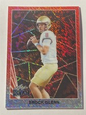 BROCK GLENN seminoles 2024 Leaf Collective '90 Metal Shimmer Red 5/5 (U1)