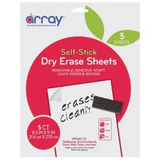 Array Self-Stick Dry Erase Sheets