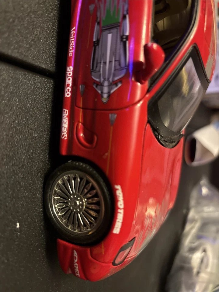 1:18 1993 Mazda RX-7 ERTL StreetGlow The Fast and The Furious - Image 2 of 4