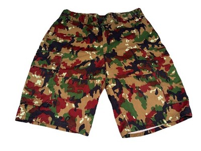Swiss Army Shorts Men 48 Taz 72 Alpenflage Camouflage Cargo Military Outdoor