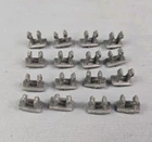 USS Flagg Aircraft Set of 16 Deck Clips NO REPRO 1985 GI Joe Vintage