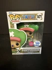 FUNKO POP ! CHOPPEREMON 1471 FLOCKED FUNKO EXCLUSIVE ONE PIECE H01