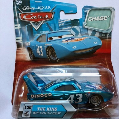 Disney Pixar Cars The King With Metallic Finish Chase #120 (Eyes Change)