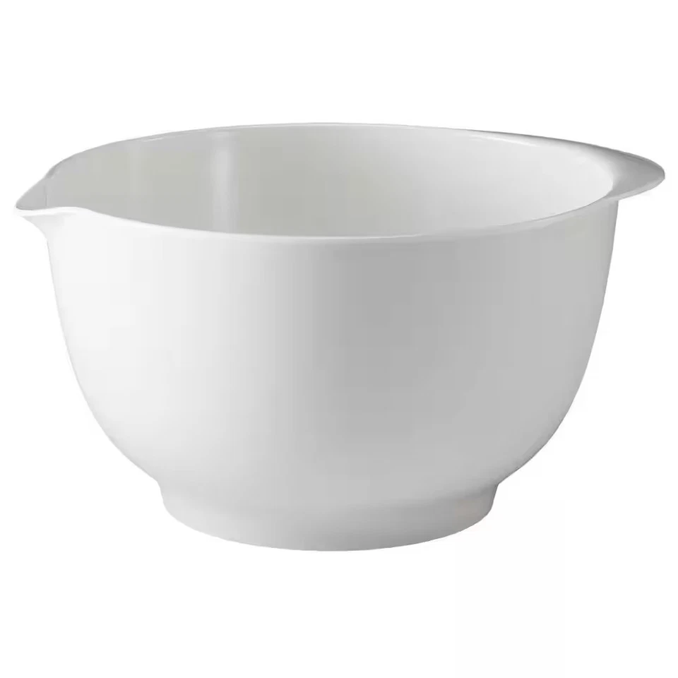 Набор миски для смешивания Hutzler белый недетский резиновый низ сейф для посудомоечной машины (комплект из 3) - Изображение 2 из 4