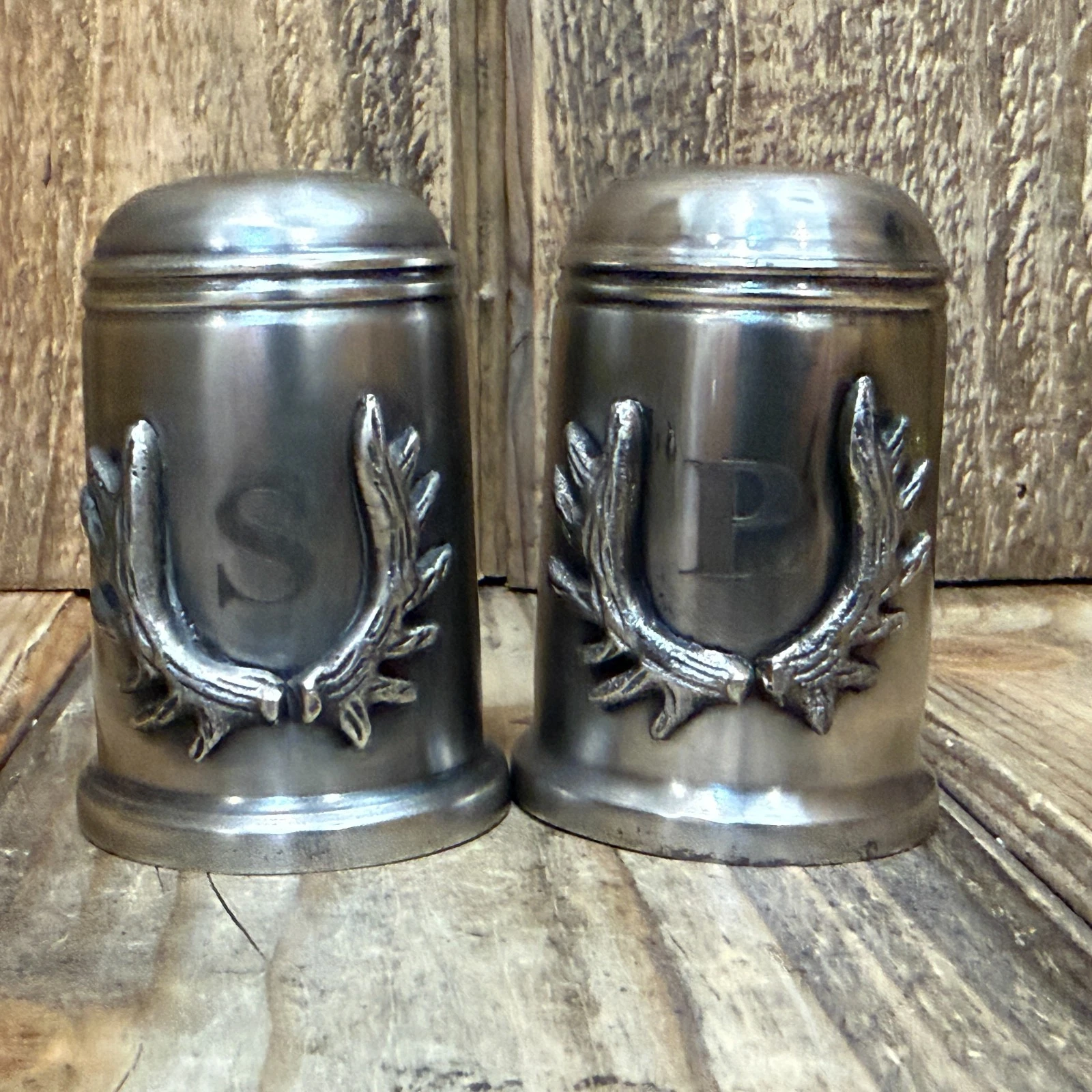 Pottery Barn Stag Icon Salt & Pepper Shaker - Thumbnail 3