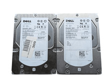LOT OF 2 Dell 146GB 1DKVF 3.5" SAS Server Hard Drive ST3300657SS