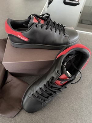 RAF Simons Sneaker/ Gr.45/ Neu u. Ungetragen/ Luxus/ Schwarz/ UVP:299 