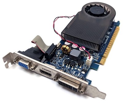 Dell NVIDIA GeForce GT 530 1GB GDDR3 PCIe Graphics Card HDMI DVI VGA GPU 0FH75P