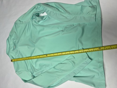 Peter Millar feuchtigkeitsableitender 1/4-Reißverschluss Pullover Damen Medium gebraucht, in einwandfreiem Zustand - Bild 3 von 4